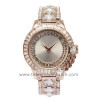 Brass lady watch with full Swarovski diamond